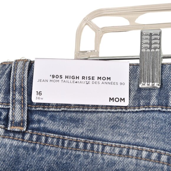 NWT Bluenotes 90's High Rise Mom Jean Size 16 - Picture 5 of 12